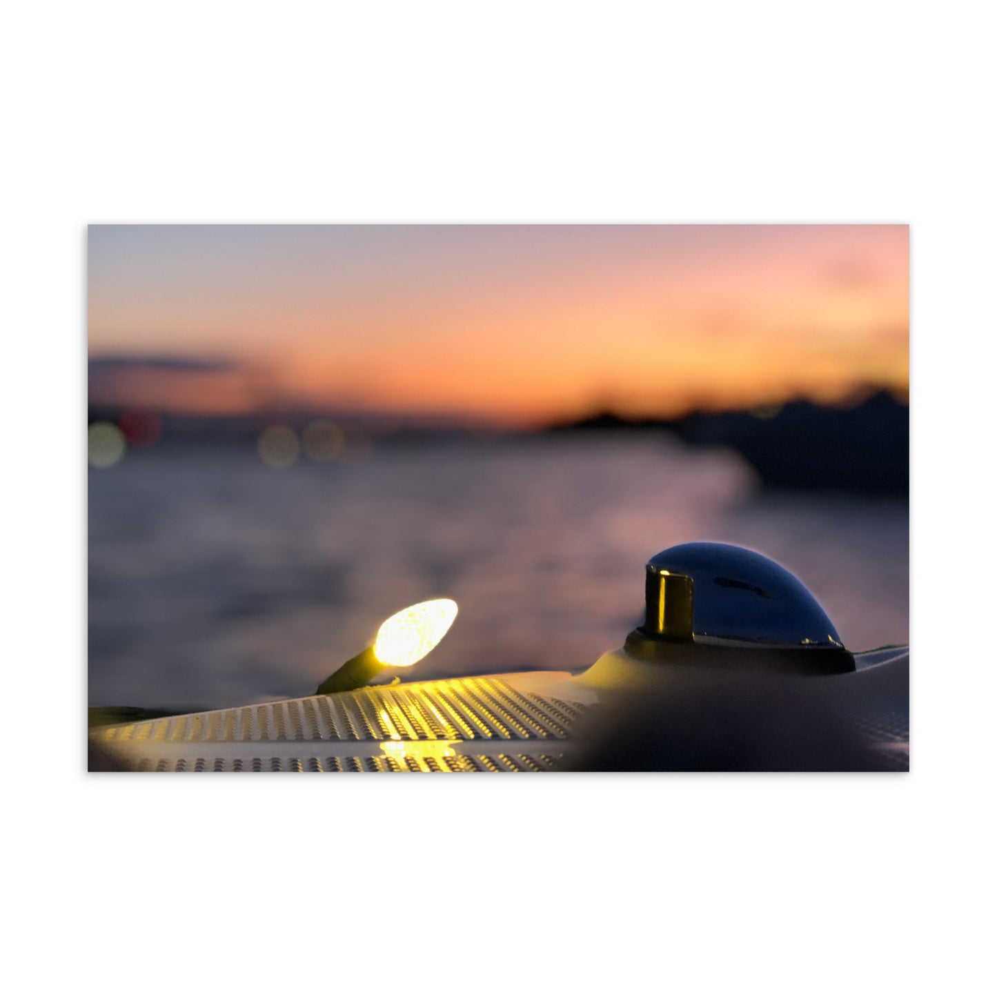 Dusk on the River (Postcard)