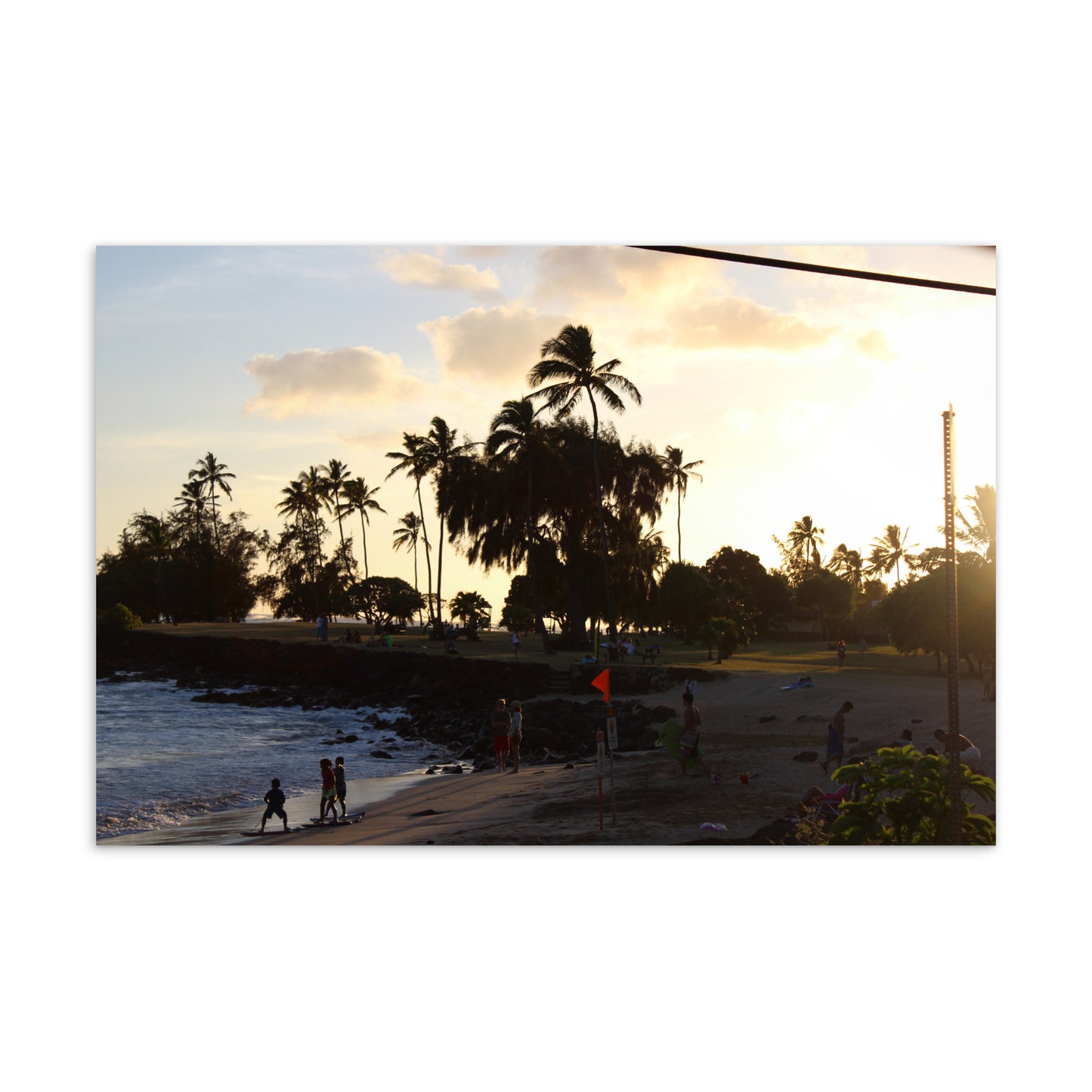 The Surf Lesson (Postcard)